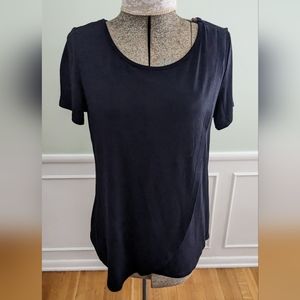 Old Navy Black Maternity Nursing Scoop neck T-shirt. Size Small